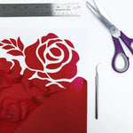 Siser EasyWeed HTV 11.8" x 3ft Roll - Red Heat Transfer Vinyl