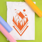 Siser EasyWeed Heat Transfer Vinyl 11.8" x 3ft Roll (Orange) - Compatible with Siser, Cricut, Silhouette and Other Craft/Professional Cutters - CPSIA Certified