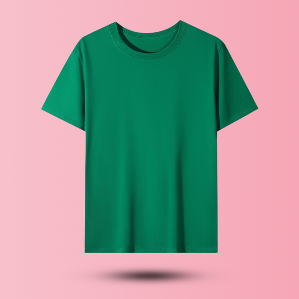 Unisex Cotton T-shirt (Forest Green)