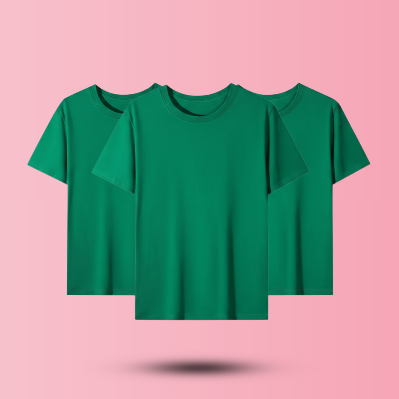 Unisex Cotton T-shirt (Forest Green)