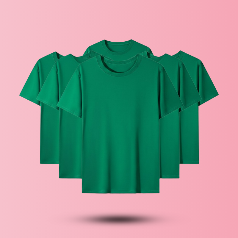 Unisex Cotton T-shirt (Forest Green)