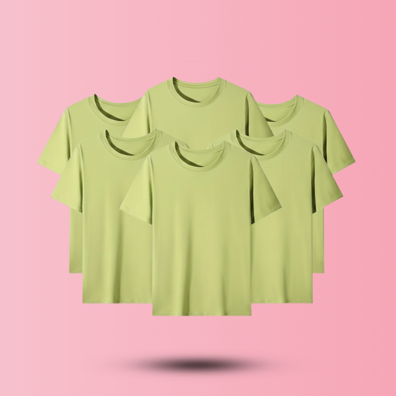Unisex Cotton T-shirt (Avocado Green)