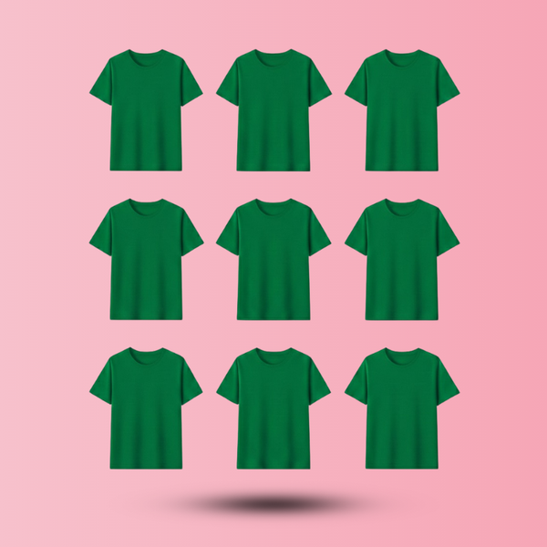 Unisex Cotton T-shirt (Forest Green)