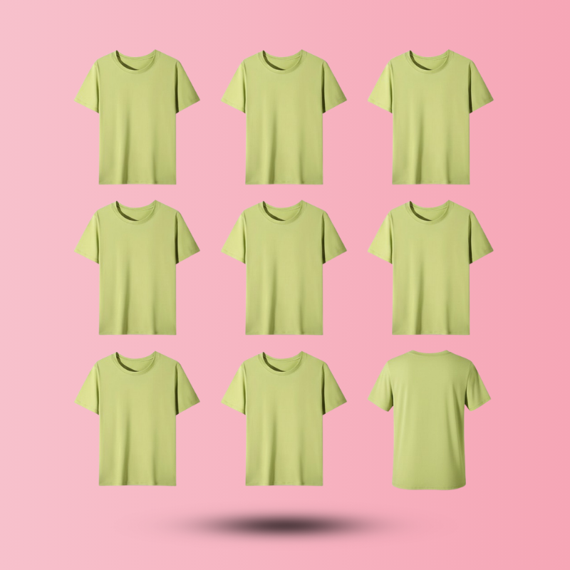 Unisex Cotton T-shirt (Avocado Green)