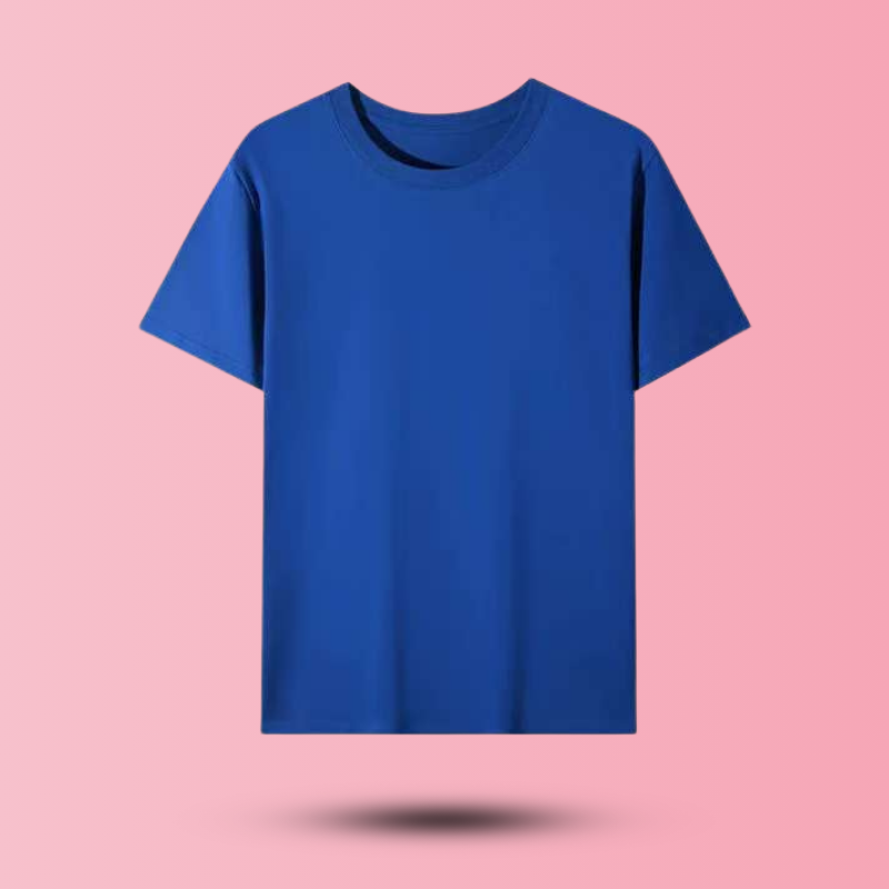 Unisex Cotton T-shirt (Navy Blue)