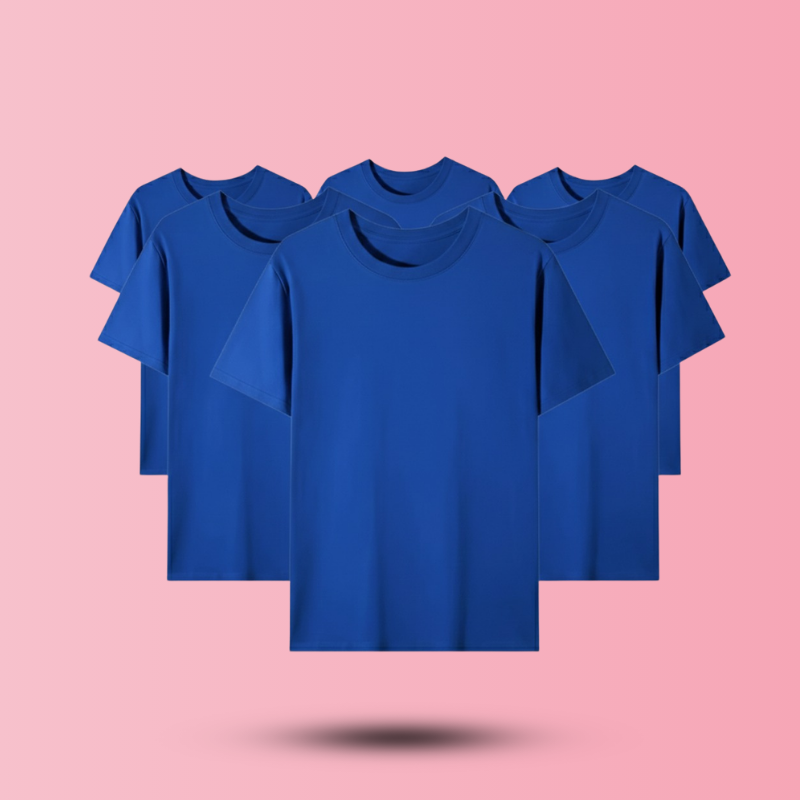 Unisex Cotton T-shirt (Navy Blue)