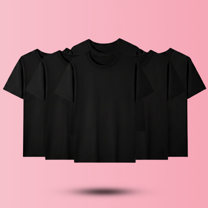 Unisex Cotton T-shirt (Black)