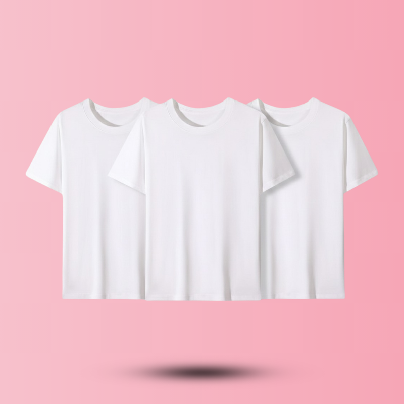 Unisex Cotton T-shirt (White)