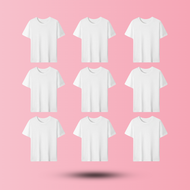 Unisex Cotton T-shirt (White)