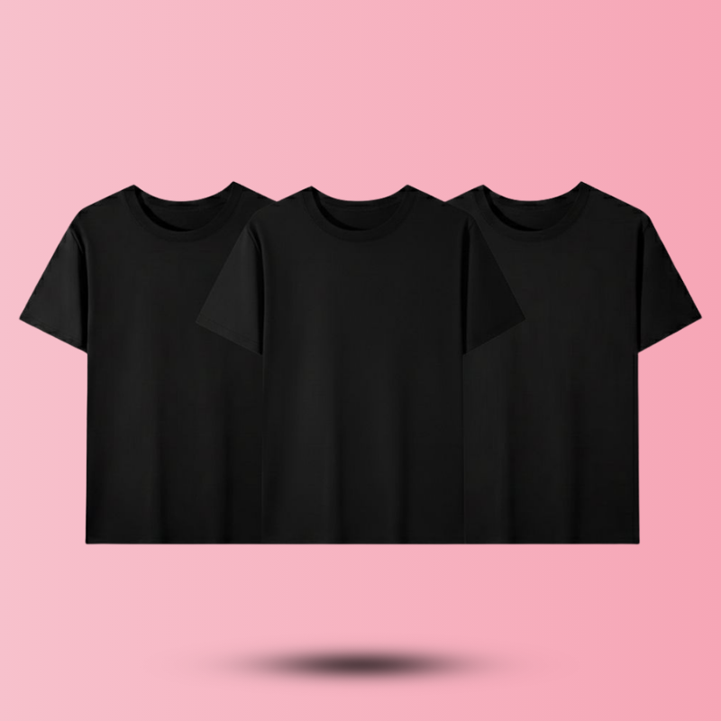 Unisex Cotton T-shirt (Black)