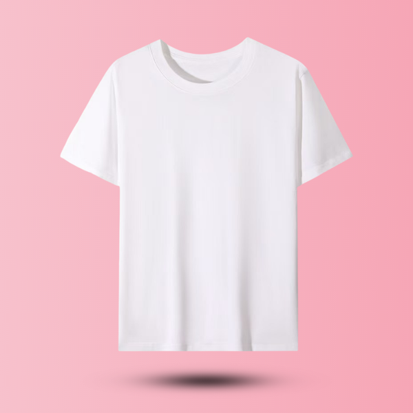 Unisex Cotton T-shirt (White)