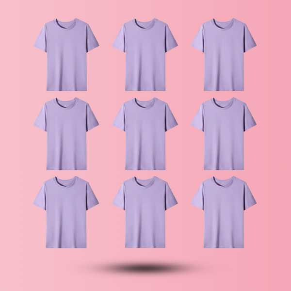 Unisex Cotton T-shirt (Levender)
