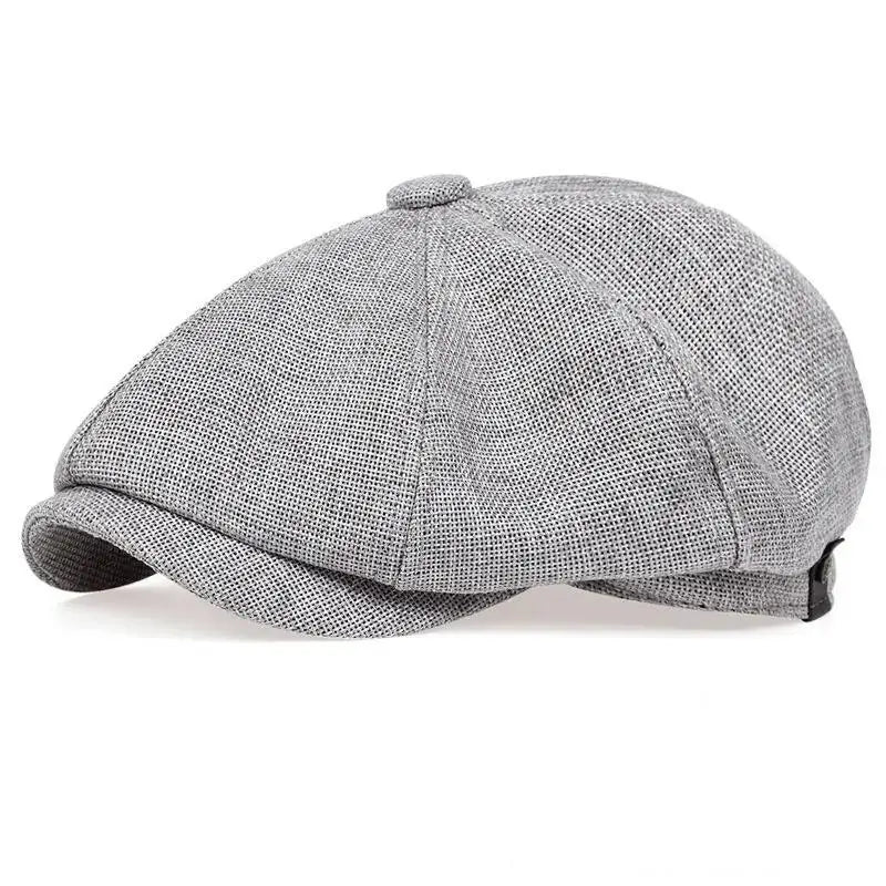 Men Wopedally Cotton Newsboy Cap 100% Cotton (Liner is also cotton). Hand wash cold, line dry