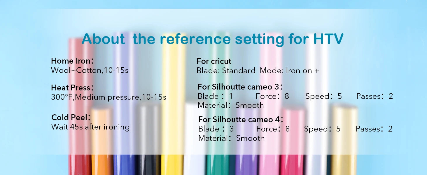 12 Pack Rainbow HTV Rolls – 12"x5ft Iron On Vinyl for Cricut, DIY T-shirts & Hats by HTVRONT
