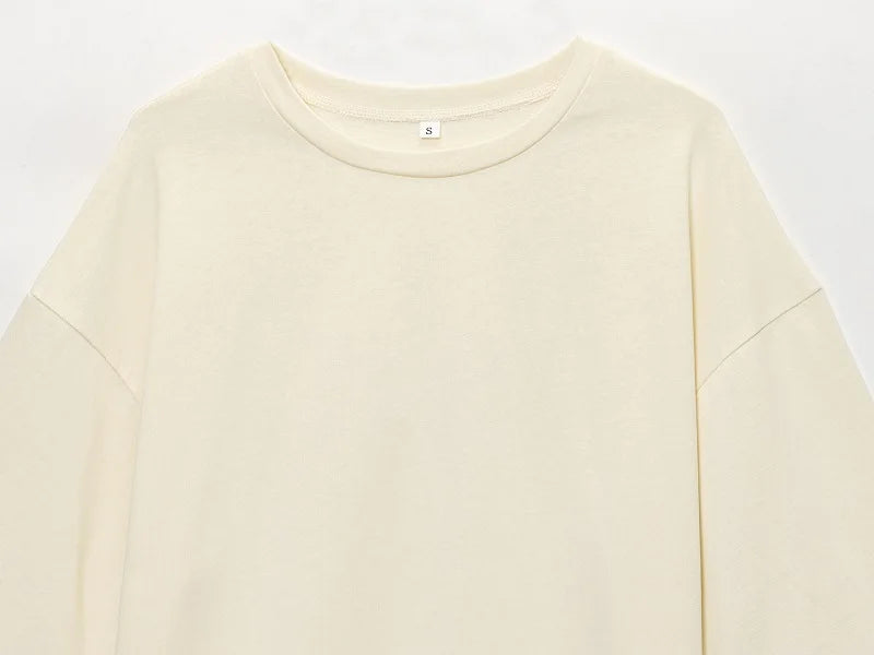 MUJER Women's Short Sleeve Asymmetric Top