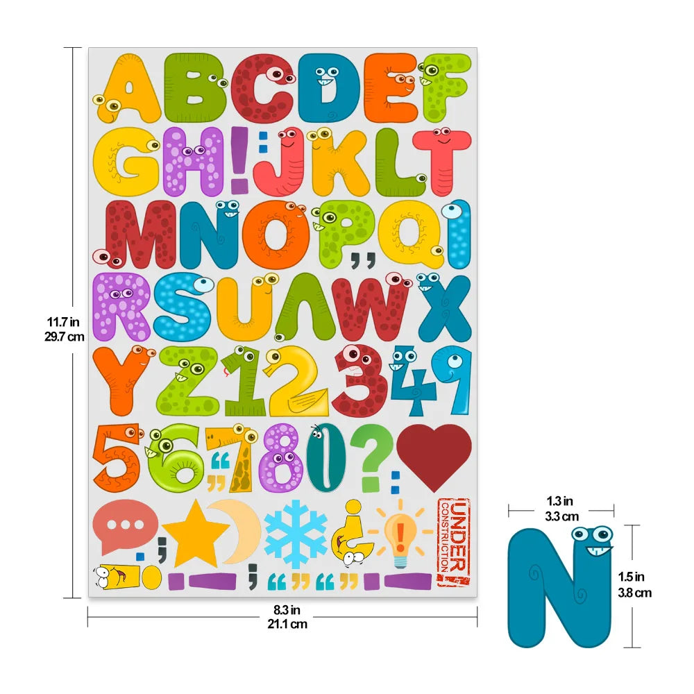 4 Sets Flower Alphabet Iron-On Decals – 1.5 Inch Watercolor Theme Letters A-Z Heat Transfer for DIY Clothing, T-Shirts, Bags, Jeans – Full 4-Alphabet Set for Custom Names & Words