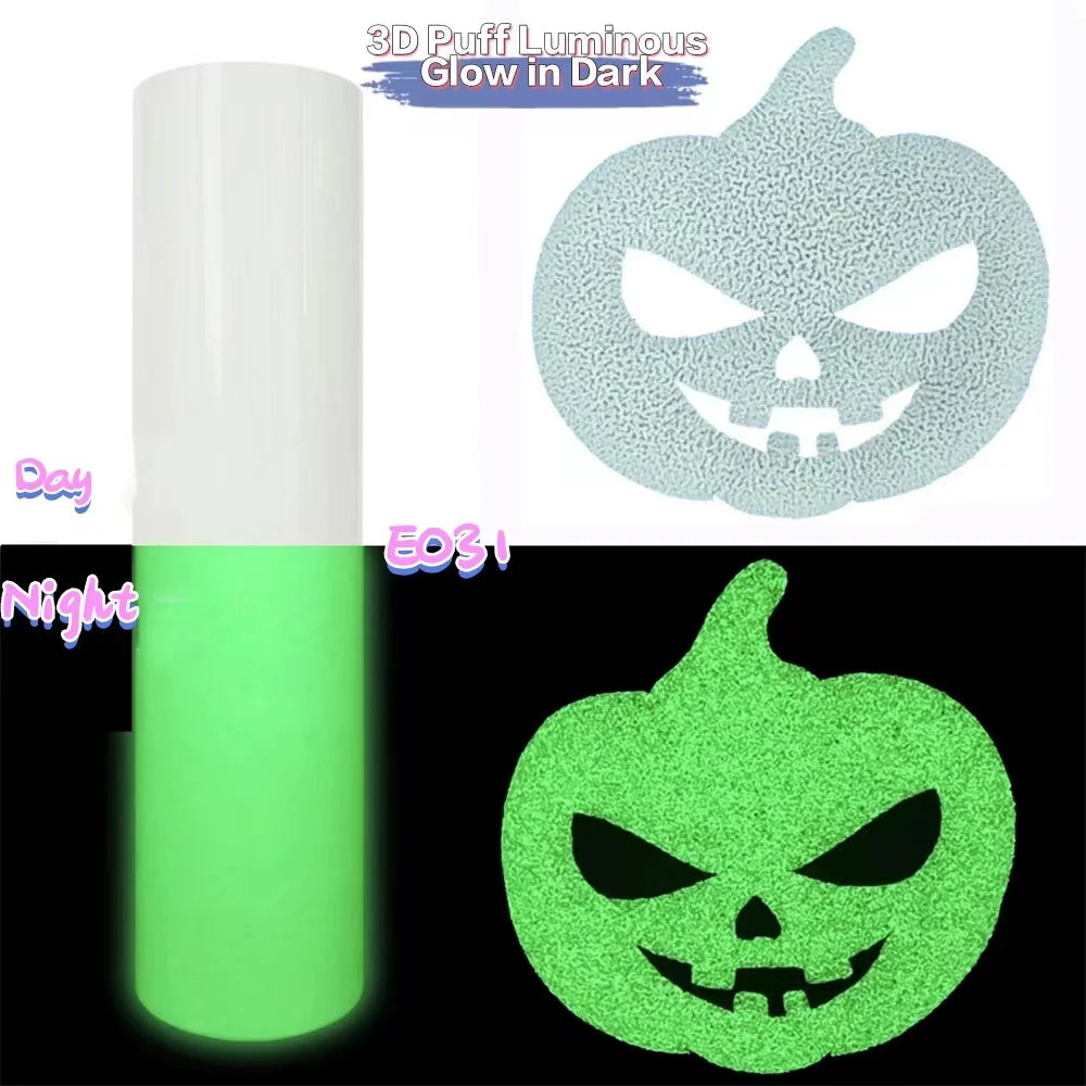 3D Puff Heat Transfer Vinyl – Foaming HTV Rolls for Heat Press Machine – Raised Dimensional Iron-On Vinyl for T-Shirts, Hoodies, Bags – Compatible with Cricut & Silhouette