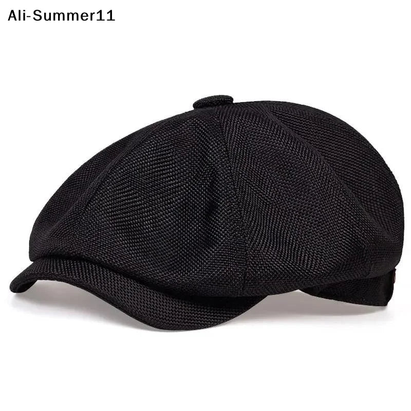 Men Wopedally Cotton Newsboy Cap 100% Cotton (Liner is also cotton). Hand wash cold, line dry