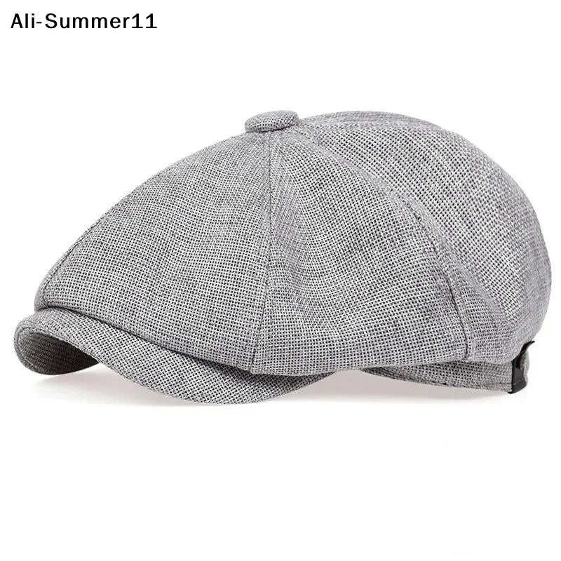 Men Wopedally Cotton Newsboy Cap 100% Cotton (Liner is also cotton). Hand wash cold, line dry